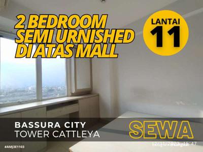Semi Furnished 2 Bedroom Di Atas Mall Bassura City