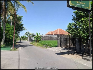 Tanah Dijual Jogja Utara Jl Kaliurang Sleman View Sawah SHM Pekarangan