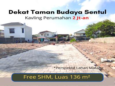 Tanah Murah 1Km dari Taman Budaya Sentul City. Promo 2 Jt-an