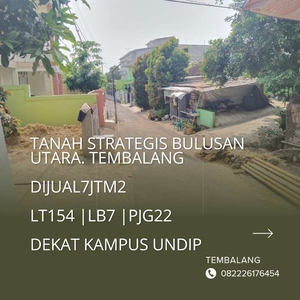 tanah strategis bulusan utara. tembalang