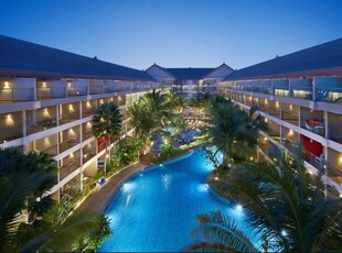 Apartment disunset road seminyak,strategis,pool dan balkon besar