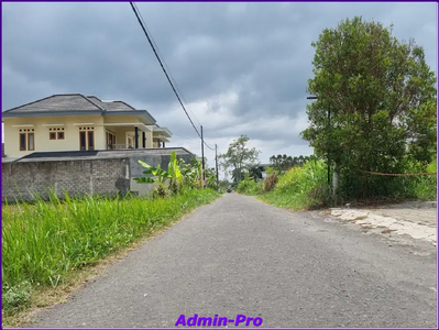 7 menit UGM, Dijual Tanah Barat Jakal Km 8 Siap Bangun