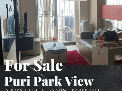 Apartement Puri Park View 2 BR Furnished Bagus