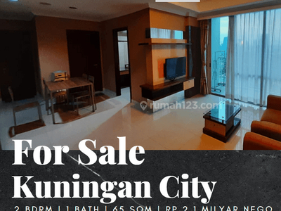 Dijual Apartement Kuningan City 2 Bedroom Furnished Lantai Fasilitas