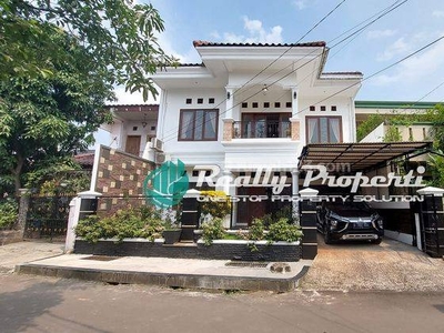 Dijual Disewakan Rumah Semi Furnished 2 Lt di Komplek Bulog Jatiwarna Pondok Melati Kota Bekasi