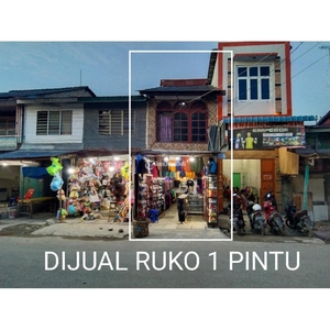 Dijual Ruko 2 Tingkat Luas 42m 3KT 1KM Di Pusat Pertokoan Kota Belawan - Medan Sumatera Utara