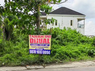 Dijual Tanah di jalan perdagangan (pinggir jalan raya)