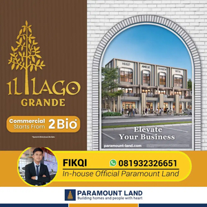 IlLago Grande Ruko Paling Murah dan Strategis di Gading Serpong