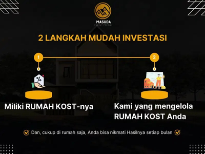 investasi rumah kost kos kosan kampus IPB Bogor free biaya