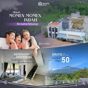 Jual Rumah Tipe 80/66 3KT 2KM Hunian Berkonsep Villa Di Naufal Hills Dengan Pemandangan Indah Pegunungan - Malang Jawa Timur