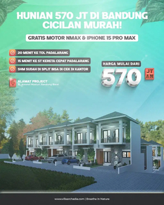 RUMAH ALA VILLA DI BANDUNG UTARA