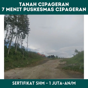 Tanah Cimahi Cipageran 2 Km Jalan Cipageran Asri Sertifikat SHM