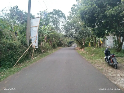 Tanah datar nempel jalan raya angkot kabupaten LT 800 m² SS AJB 350 JT