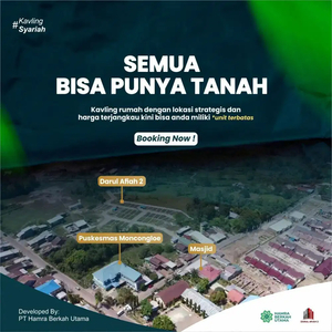 Tanah kavling syariah murah di kota Makassar