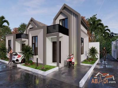 Rumah minimalis modern siap bangun di Purwomartani