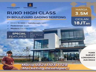 Ruko terlaris hampton avenue limited unit form paramount