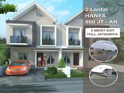 RUMAH MEWAH DI CIBUBUR CUMA 900 JT AN. ANGSURAN KPR 5 JT AN AJA