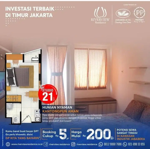 APARTEMEN RIVERVIEW JABABEKA - SIAP HUNI TANPA DP