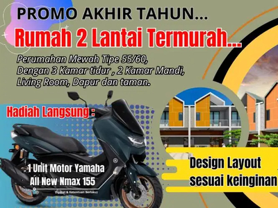 BANJIR PROMO, Rumah impian 2 lantai 600jtaan di Tangerang Selatan