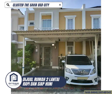 Dijual Hunian Cluster One Gate Di Tha Savia BSD City `AHB177`