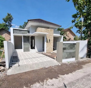 Dijual Rumah Baru dalam proses finishing luas 115m di Godean Jogja