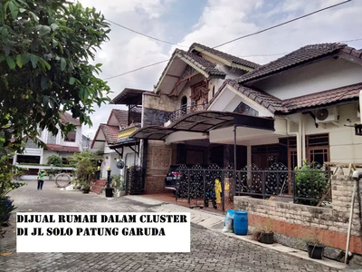 Dijual Rumah Dalam Cluster di JL Solo Patung Garuda