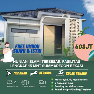 Hunian Islami Terbesar Fasilitas Lengkap 15 menit keSummarecon Bekasi