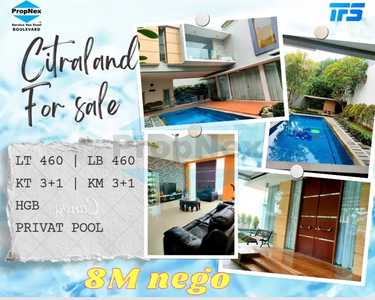 jual cepat citraland privat pool