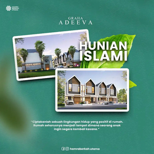 Perumahan mewah syariah 2 lantai di tengah kota Makassar