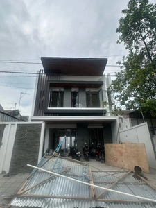 Rumah Baru Minimalis SHM di Wisma Permai Barat Row Jalan Lebar