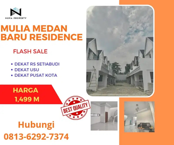 rumah murah mewah kualitas premium di Medan baru