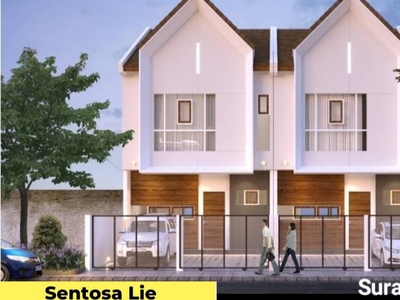 Dijual Rumah Bukit Palma Citraland Surabaya - RAYA Luar Cluster New Modern 2 Lantai