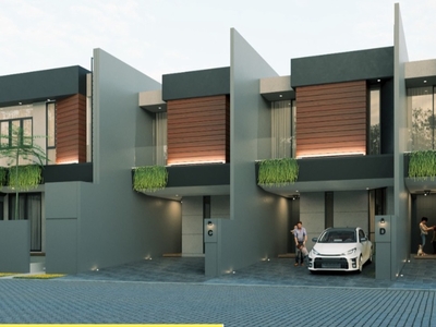 Dijual Rumah Baru Raya Kutisari Indah Surabaya New Modern 2 lanta