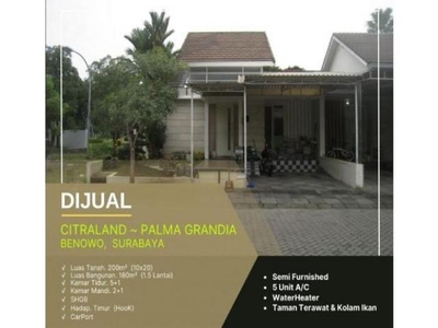 Rumah Dijual, Benowo, Surabaya, Jawa Timur