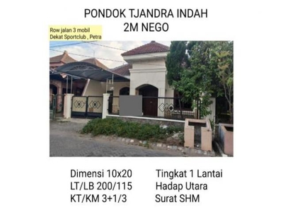 Rumah Dijual, Waru, Sidoarjo, Jawa Timur