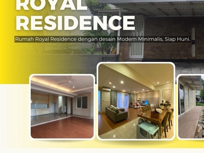 Dijual Rumah Royal Residence Minimalis Siap Huni Tinggal Bawa Kop