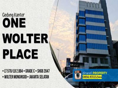 Jual Gedung One Wolter Place Wolter Monginsidi Kebayoran Baru Jakarta