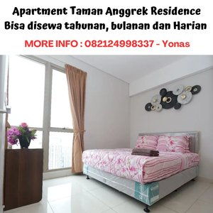 Apartment Taman Anggrek Residence, Bisa disewa tahunan, bulanan