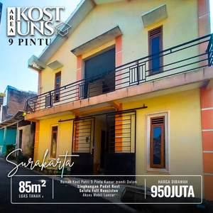 Dijual Kost Putri Solo Kota Surakarta Area Kost UNS Jebres Ngoresan Mo