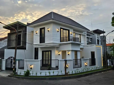 Dijual Rumah Baru Modern Style Hook Rungkut Asri Surabaya Timur