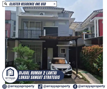 Dijual Rumah Cluster Residence One 2 Lantai Siap Huni -AHB224