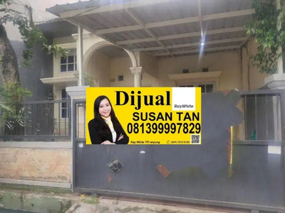 DIJUAL RUMAH SIAP HUNI DI TAMAN PONDOK INDAH SURABAYA