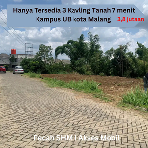 Dijual Tanah 10 menit Kampus ITN kota Malang hanya 3 kavling