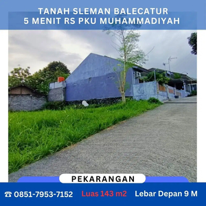 Dijual Tanah Balecatur Sleman Siap Balik Nama Shm Pekarangan