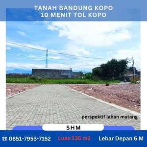 Dijual Tanah Margahayu Bandung 10 Menit Rs Santosa Kopo SHM