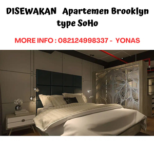 DISEWAKAN Apartemen Brooklyn type SoHo