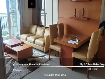 Disewakan Apartement Thamrin Residence Low Floor 2BR Furnished Tower D