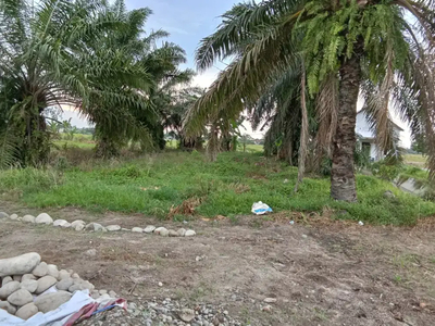 Jual Tanah 7 m x 15 m pinggir jalan lintar sumatera