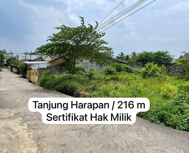 Jual Tanah Area Sako Tanjung Harapan
