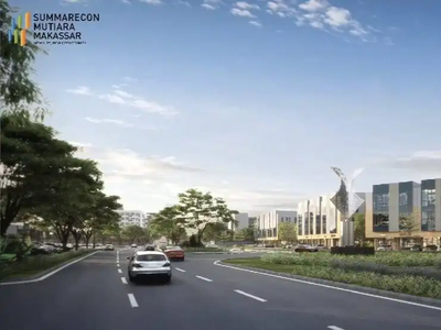 Ruko usha dan Investasi lokasi premium jalan utama Summarecon Makassar